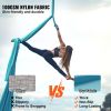 Aerial Silk & Yoga Swing, 11 Yards, Aerial Yoga Hammock Kit with 100gsm Nylon Fabric, Full Rigging Hardware & Easy Set-up Guide