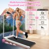 Foldable Treadmill with Handle Bar & Incline