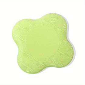 1pair Yoga Knee Elbow Joint Protection Pad; Portable Fitness Exercise Thickened Non-slip Yoga Mat; Yoga Pilates Fitness Equipment For Home Gym Trainin (Color: GREEN)