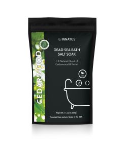 Dead Sea Soothing Bath Salt Soak with 21 Minerals – Relaxing, Detoxifying, and Nourishing for Skin – 14oz (default: default)