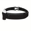 Ultra-Light Running Waist Pack – Breathable Nylon Belt Bag with Lock Closure & Reflective Strips for Safety (Unisex, 6 Colors)