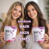WINYEL Hair Growth Soft Chewables, containing hair growth vitamins for men and women, biotin, to help create thicker, fuller, and stronger hair