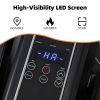 Compact Under-Desk Elliptical – Quiet Mini Pedal Exerciser with Adjustable Speed and LED Display