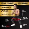 3pcs Resistance Bands For Legs And Butt; Home Yoga Exercise Workout Sports Fitness Accessories